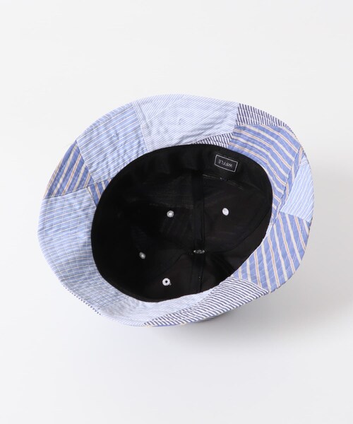 URBAN RESEARCH Sonny Label（アーバンリサーチサニーレーベル）の「『別注』wiffle×Sonny Label　リメイクストライプベルハット（ハット・メンズ・BLUE系・one）」の5枚目の写真