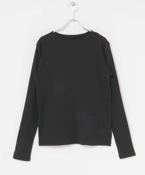 かぐれ（カグレ）の「ハイツイストコットンボートカットソー（Tシャツ/カットソー・レディース・OFF/MINT/BLACK・FREE）」の19枚目の写真