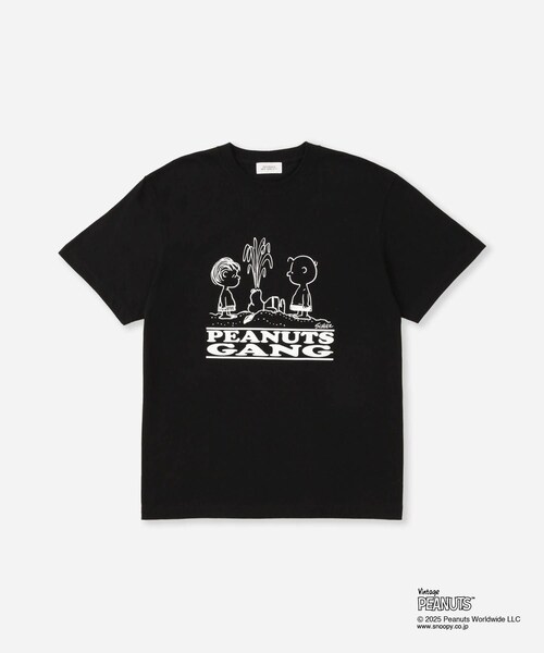 Saturdays NYC(サタデーズ ニューヨークシティ )の「SNYC x PEANUTS GANG IN THE SEA T(Tシャツ/カットソー・レディース・ブラック/ホワイト・L/M/S/XL)」の5枚目の写真