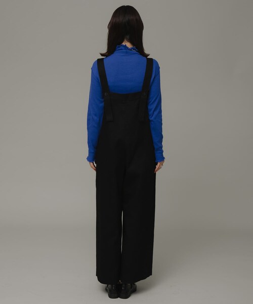 URBAN RESEARCH Sonny Label（アーバンリサーチサニーレーベル）の「ハイウエストタックサロペット（サロペット/オーバーオール・レディース・ブラウン/ブラック・FREE）」の4枚目の写真