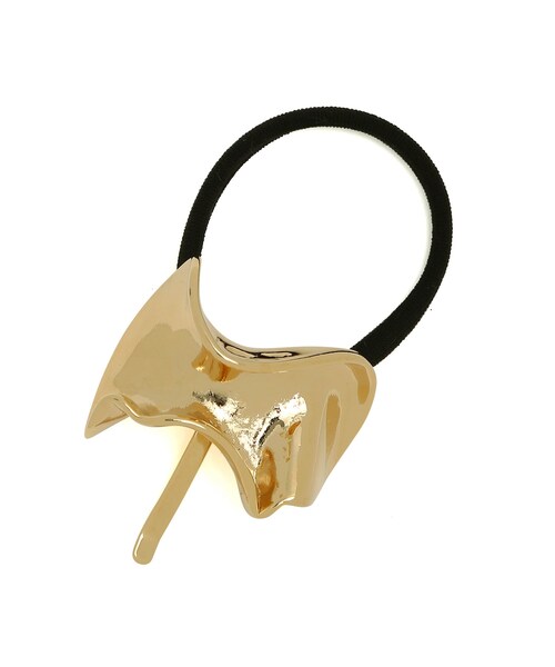 ADAM ET ROPE'(アダムエロペ)の「CORALモチーフヘアカフ(ヘアゴム・レディース・ゴールド/シルバー・F)」の7枚目の写真