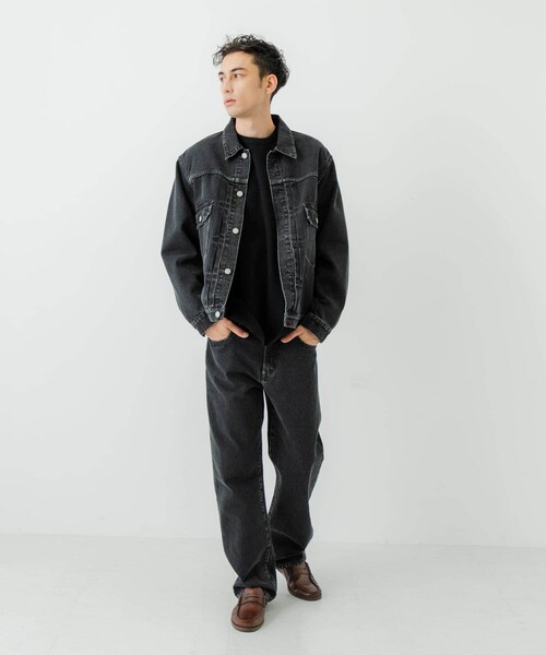 URBAN RESEARCH(アーバンリサーチ)の「13.5oz DENIM TYPE 2nd JACKET(デニムジャケット・メンズ・INDIGO/LT INDIGO/BLACK・S/M/L)」の18枚目の写真