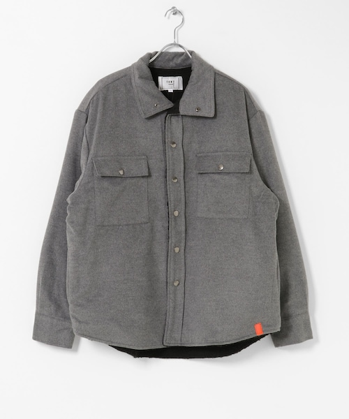 THE GOODLAND MARKET（ザグッドランドマーケット）の「TONY　Flannel Boa Jkt（ブルゾン・メンズ・BLK/GRY・L/XL）」の2枚目の写真