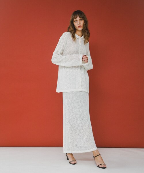 LAATO（ラート）の「melon lace shirts（シャツ/ブラウス・レディース・インク/サブレ/パール・Free）」の18枚目の写真