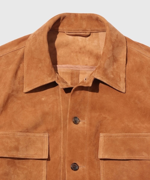 ADAM ET ROPE'(アダムエロペ)の「SUEDE BLOUSON(ブルゾン・メンズ・キャメル・L/M/S)」の8枚目の写真