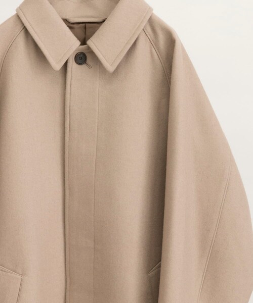 BAL COLLAR COAT SUPER120