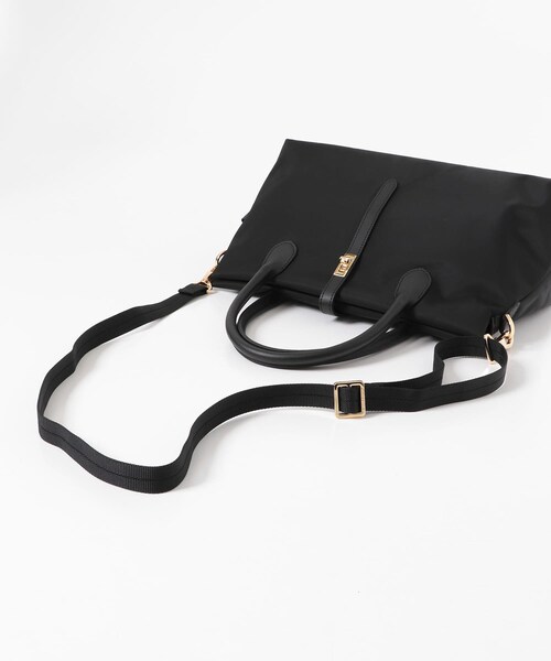 URBAN RESEARCH Sonny Label（アーバンリサーチサニーレーベル）の「VIOLAd’ORO　BIANCA V-2251（トートバッグ・レディース・black/taupe・one）」の9枚目の写真