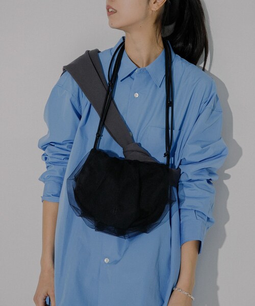 RODE SKO（ロデスコ）の「hun RODESKO　Tulle mini（ショルダーバッグ・レディース・BLACK/OYSTER・one）」の21枚目の写真
