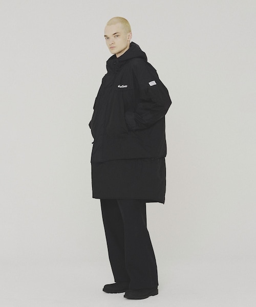 ADAM ET ROPE'（アダムエロペ）の「【elephant TRIBAL fabrics × WILD THINGS for ADAM ET ROPE'】EX DETACHABLE MONSTER PARKA（その他アウター・メンズ・ブラック/カーキ・L/M）」の18枚目の写真