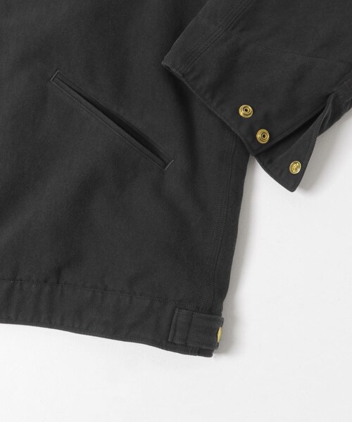URBAN RESEARCH（アーバンリサーチ）の「A PRESSE　Vintage Silk Cotton Detroit Jacket（その他アウター・メンズ・BLACK/GRAY・2/3）」の4枚目の写真