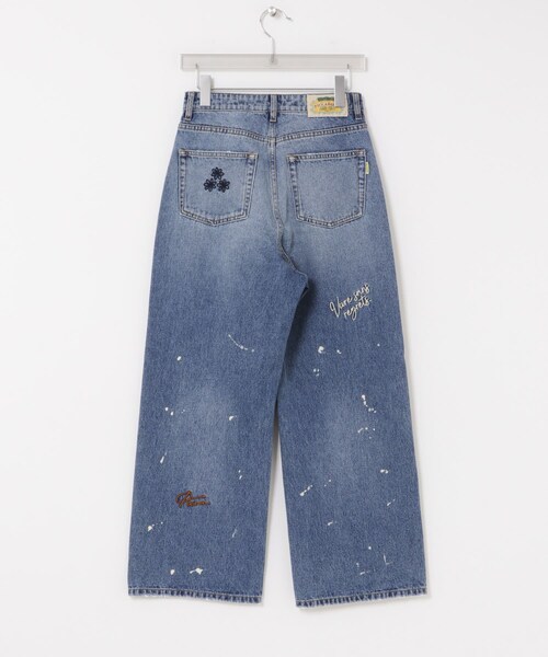 URBAN RESEARCH(アーバンリサーチ)の「『別注』PICCADILLY×URBAN RESEARCH 刺繍デニムパンツ(デニムパンツ・レディース・LT GRAY/LT INDIGO・36/38/40)」の13枚目の写真