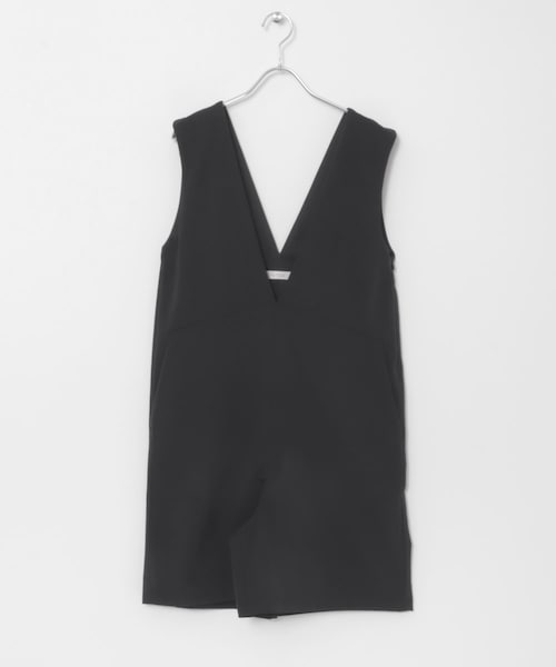 URBAN RESEARCH ROSSO（アーバンリサーチロッソ）の「F by ROSSO　撥水ショートオールインワン（サロペット/オーバーオール・レディース・BEIGE/KHAKI/BLACK・36/38）」の17枚目の写真