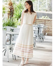 LAGUNAMOON | ウェーブレインボーニットワンピース(ワンピース)