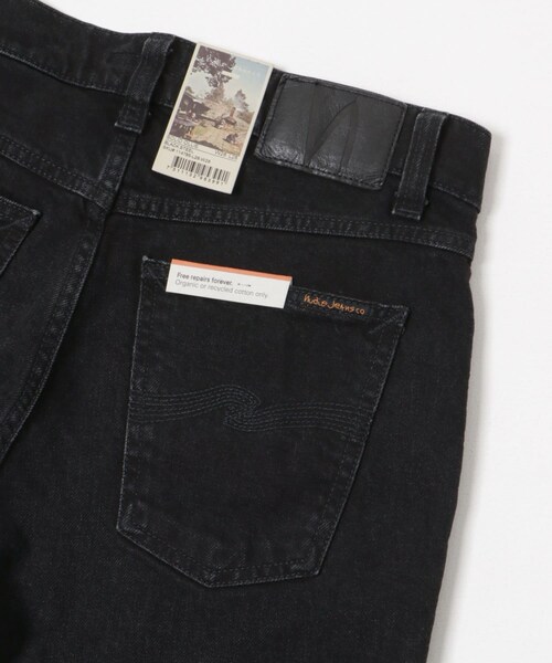 THE GOODLAND MARKET（ザグッドランドマーケット）の「NUDIE JEANS　Solid Ollie-Black Steel（デニムパンツ・メンズ・Black・26/27/28）」の8枚目の写真