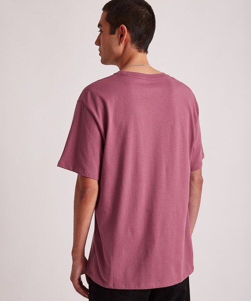 Saturdays NYC（サタデーズ ニューヨークシティ ）の「MILLER STACKED STANDARD SS TEE（Tシャツ/カットソー・レディース・ネイビー/パープル・L/M/S/XL）」の16枚目の写真