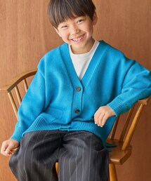 ROPE' PICNIC（ロペピクニック）の「【KIDS】ユニセックスVネックカーディガン（カーディガン/ボレロ・キッズ）」