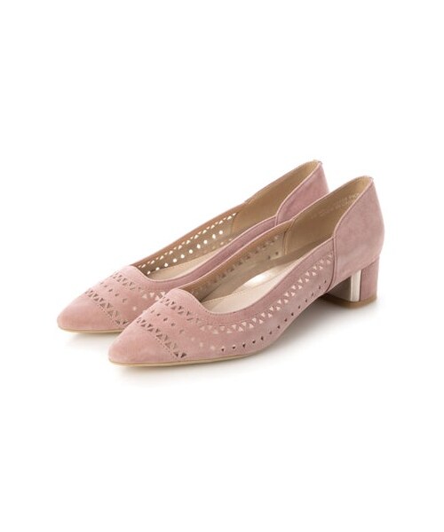 Riz raffinee（リズラフィーネ）の「リズ ラフィーネ Riz raffinee パンチングポインテッドトゥパンプス （パンプス・レディース・BL/BGM/PKS・220/22cm/225/22.5cm/230/23cm/235/23.5cm/240/24cm/245/24.5cm）」の6枚目の写真