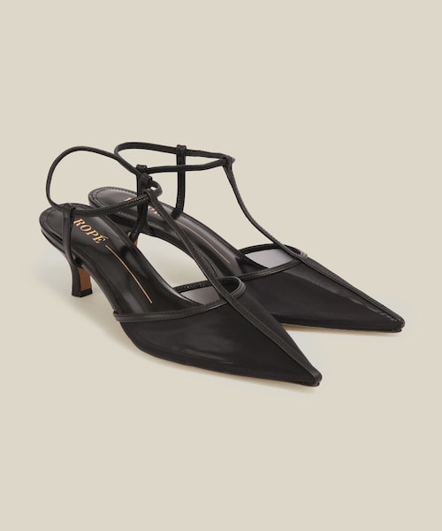 ROPE'(ロペ)の「ポインテッドシアーパンプス(パンプス・レディース・ブラック・36/36.5/37/37.5)」の11枚目の写真