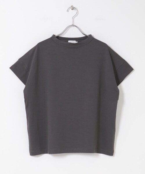 かぐれ(カグレ)の「handvaerk BOTTLE NECK SHORT-SLEEVE T-SHIRT(Tシャツ/カットソー・レディース・IRON/FOAM/LIME GREEN・S)」の5枚目の写真