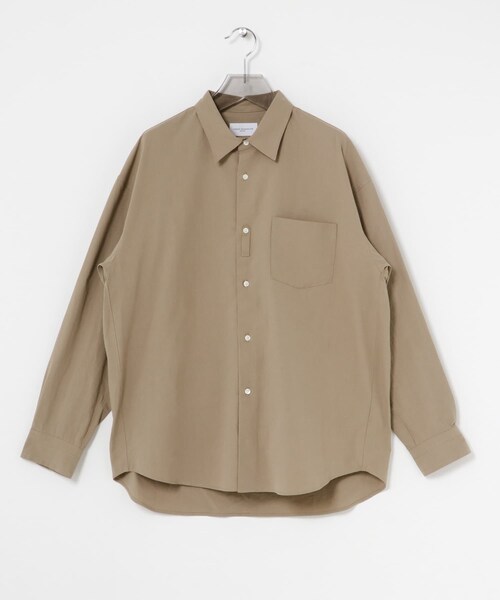 URBAN RESEARCH（アーバンリサーチ）の「new basic　QUIET REGULAR SHIRTS（シャツ/ブラウス・メンズ・ECRU/BROWN/BEIGE・M/L/XL）」の20枚目の写真