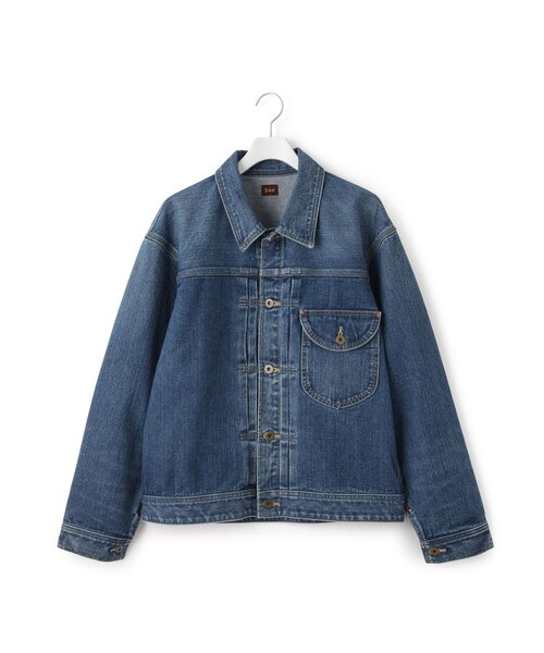 ADAM ET ROPE'(アダムエロペ)の「【Lee for ADAM ET ROPE'】別注 デニムジャケット(デニムジャケット・レディース・ネイビー/ブルー・F)」の19枚目の写真
