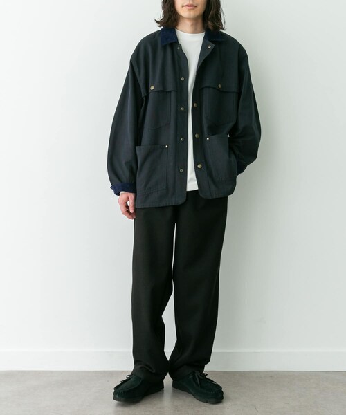URBAN RESEARCH Sonny Label（アーバンリサーチサニーレーベル）の「ARMY TWILL　Duck Logger Jacket（カバーオール・メンズ・NAVY/KHAKI/BLACK・M/L）」の12枚目の写真