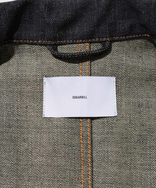 ADAM ET ROPE'（アダムエロペ）の「【SUGARHILL/シュガーヒル】CLASSIC DENIM JACKET（デニムジャケット・メンズ・ネイビー・2/3）」の14枚目の写真