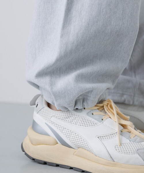 かぐれ（カグレ）の「blurhmsROOTSTOCK　THIN-SWEAT PANTS（その他パンツ・レディース・H White/DarkNavy/H Beige・0）」の9枚目の写真