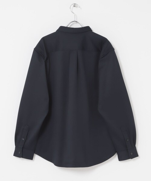 ITEMS URBANRESEARCH(アイテムズ アーバンリサーチ)の「360°stretchカットソーシャツ(シャツ/ブラウス・メンズ・OFF/DARK NAVY・M/L)」の19枚目の写真