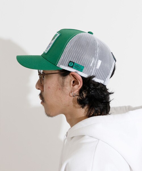 THE GOODLAND MARKET（ザグッドランドマーケット）の「PARKS PROJECT　US PROTECT OUR PARKS HAT（キャップ・メンズ・GREEN・FREE）」の4枚目の写真
