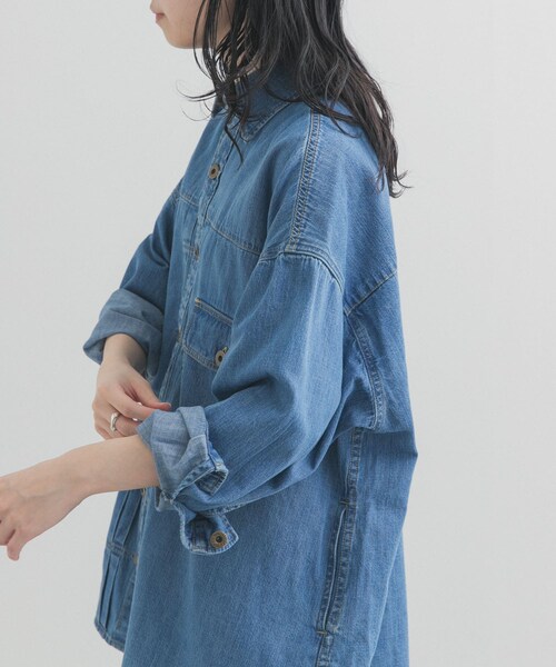 URBAN RESEARCH DOORS(アーバンリサーチドアーズ)の「『別注』Lee×DOORS COWBOY SHIRTS(シャツ/ブラウス・レディース・BLUE/NAVY・One)」の19枚目の写真