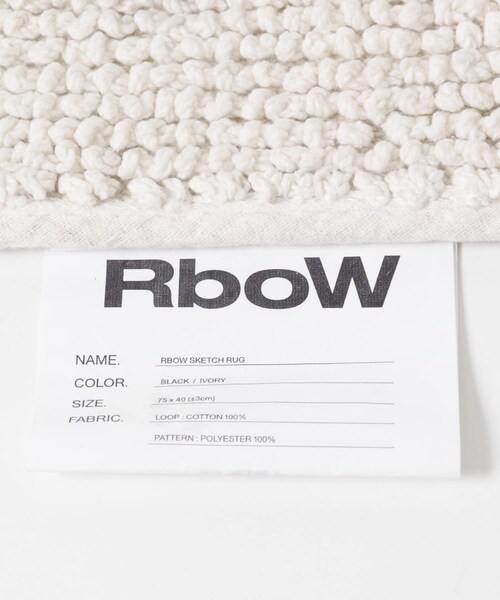 URBAN RESEARCH（アーバンリサーチ）の「RboW　Sketch Rug（インテリア雑貨・メンズ・THE LEAF/MOUNTAIN/THE MOON・-）」の11枚目の写真