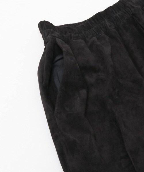 URBAN RESEARCH(アーバンリサーチ)の「semoh Suede Pants(その他パンツ・メンズ・BLACK・1/2)」の7枚目の写真