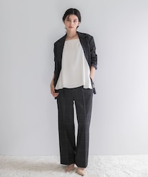 URBAN RESEARCH ROSSO WOMEN | サイドベルトデザインチェックパンツ(その他パンツ)