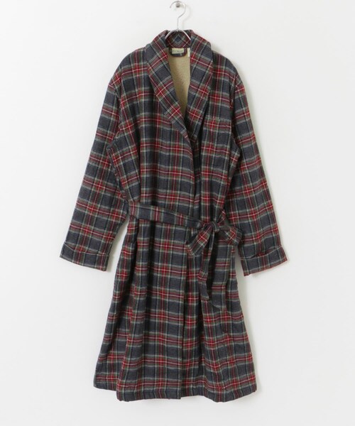 URBAN RESEARCH DOORS（アーバンリサーチドアーズ）の「L.L.Bean　ScotchPlaidFlannelRobe（テーラードジャケット・レディース・Grey/Swan・M）」の17枚目の写真