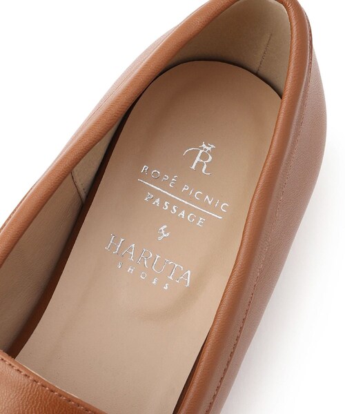 ROPE' PICNIC(ロペピクニック)の「ROPE' PICNIC PASSAGE byHARUTA/ビット付フラットローファー(ローファー・レディース・ブラック/キャメル・23.0/23.5/24.0/24.5)」の19枚目の写真