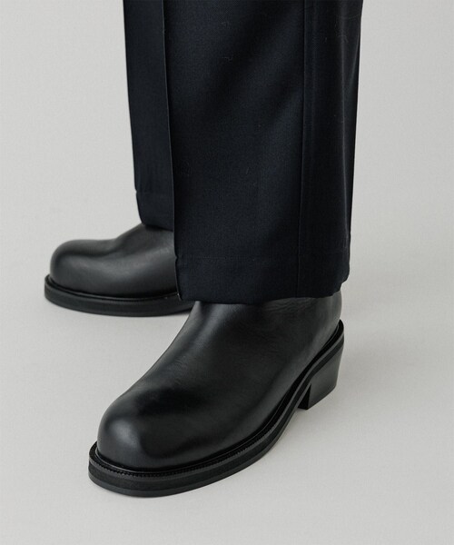 ADAM ET ROPE'（アダムエロペ）の「カーフレザーサイドジップブーツ（ブーツ・メンズ・ブラック/ダークブラウン・40.0/41.0/42.0/43.0）」の21枚目の写真