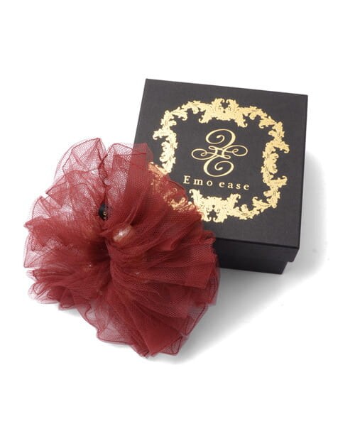 URBAN RESEARCH（アーバンリサーチ）の「EMO ease  ポップコーンシュシュ バングル＆ヘアゴム（ヘアゴム・レディース・BEG/ボルドー/BLK・-）」の8枚目の写真