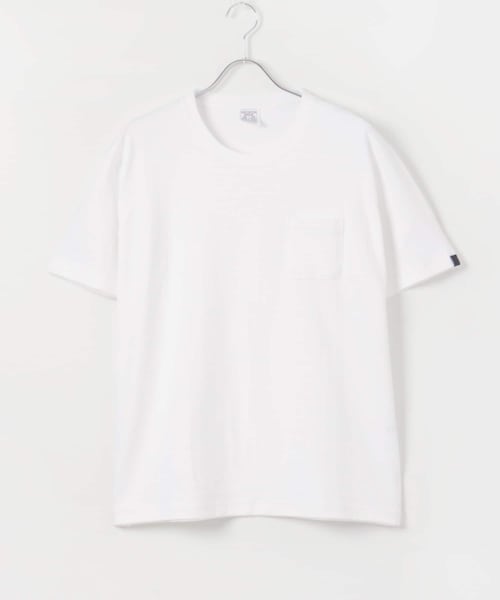 LOWERCASE×LOOPWHEELER　別注ヘヴィウェイトポケットTシャツ