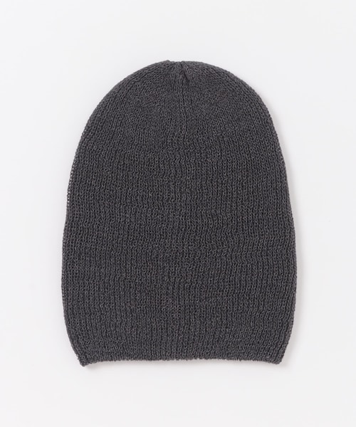 URBAN RESEARCH DOORS（アーバンリサーチドアーズ）の「和紙ビーニー（ニットキャップ/ビーニー・レディース・NATURAL/CHARCOAL・one）」の4枚目の写真