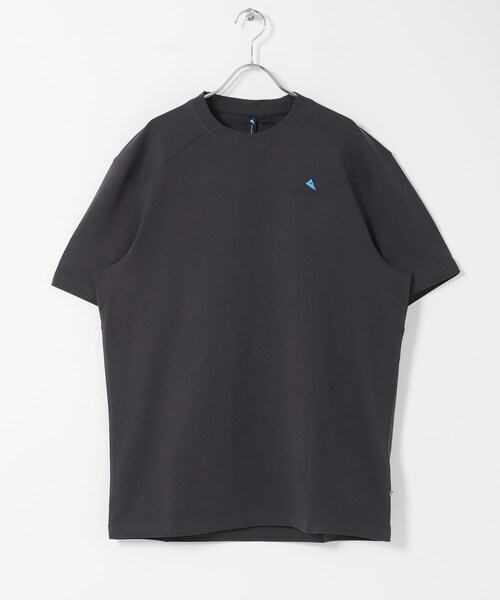 EKAL（エカル）の「KLATTERMUSEN　ROOT LOGO SS TEE MS（Tシャツ/カットソー・メンズ・Cl BERRY/STRAW/SNOW/RAVEN・S/M/L）」の11枚目の写真