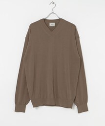 URBAN RESEARCH | ANOTHER OFFICE Current Silk V-neck Knit(ニット/セーター)
