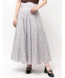 dazzlin | シアーボリューミーフレアスカート(スカート)