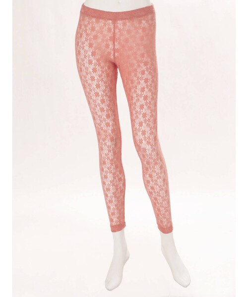 jouetie（ジュエティ）の「カラーレースレギンス（ソックス/靴下・レディース・オフホワイト/ブラック/ピンク/ブルー・M）」の13枚目の写真