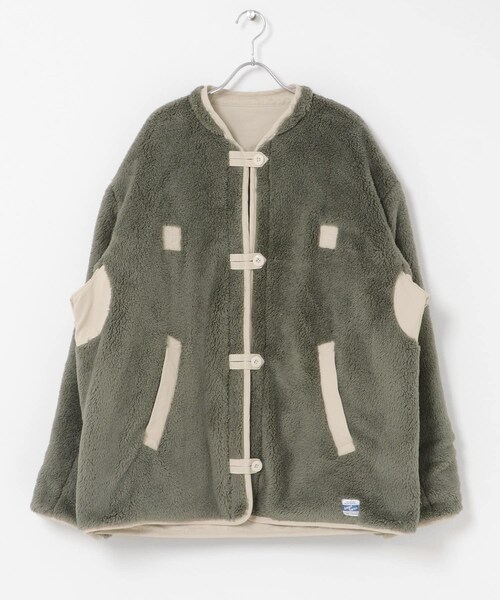 URBAN RESEARCH Sonny Label（アーバンリサーチサニーレーベル）の「『別注』ARMY TWILL×Sonny Label　Reversible Jacket（テーラードジャケット・メンズ・IVORY/KHAKI/BLACK/NAVY・S/M/L）」の14枚目の写真