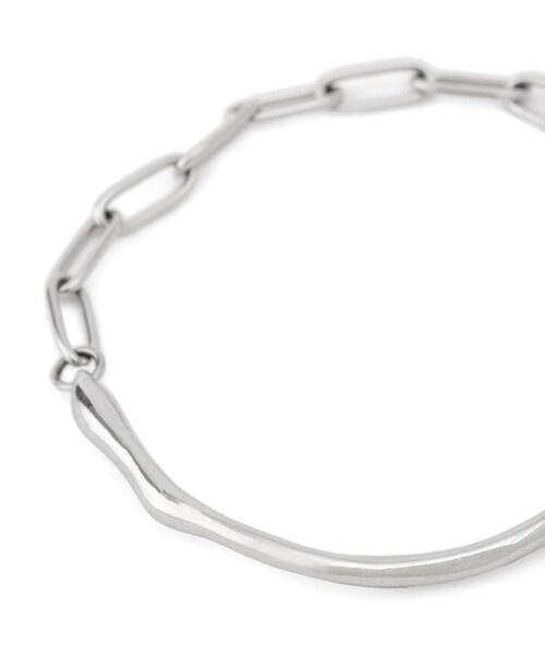 ROPE' PICNIC（ロペピクニック）の「ステンレスデザインバングル（バングル/リストバンド・レディース・ゴールド/ゴールド系/シルバー/シルバー系・F）」の14枚目の写真