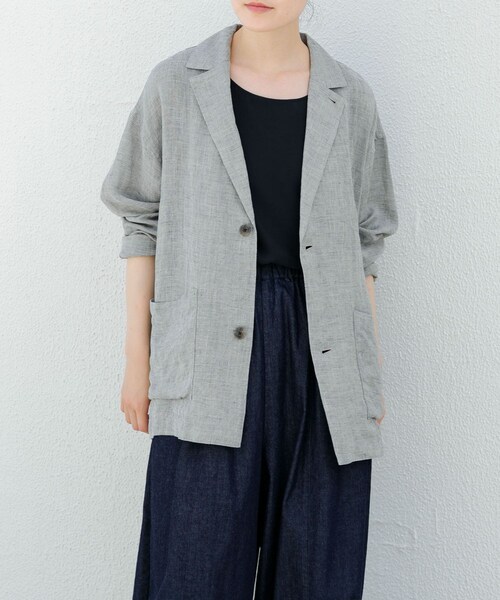 かぐれ（カグレ）の「フィブリルタフタタンクトップ（タンクトップ・レディース・BLACK/CAMEL・FREE）」の9枚目の写真