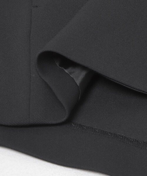 URBAN RESEARCH ROSSO（アーバンリサーチロッソ）の「ストレッチツイルノーカラージャケット（ノーカラージャケット・レディース・L.BEIGE/BLACK・36/38）」の20枚目の写真