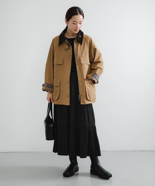 URBAN RESEARCH(アーバンリサーチ)の「『別注』Barbour / URBAN RESEARCH BEDALE(テーラードジャケット・レディース・l beige・Free)」の10枚目の写真