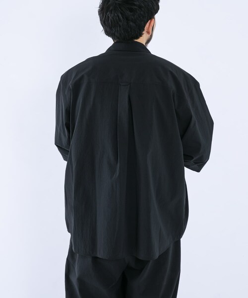 EKAL(エカル)の「『吸水速乾/通気性/軽量』DOT AIR HALF-SLEEVE SHIRTS(シャツ/ブラウス・メンズ・ブラック/グレー/ネイビー・M/L)」の10枚目の写真